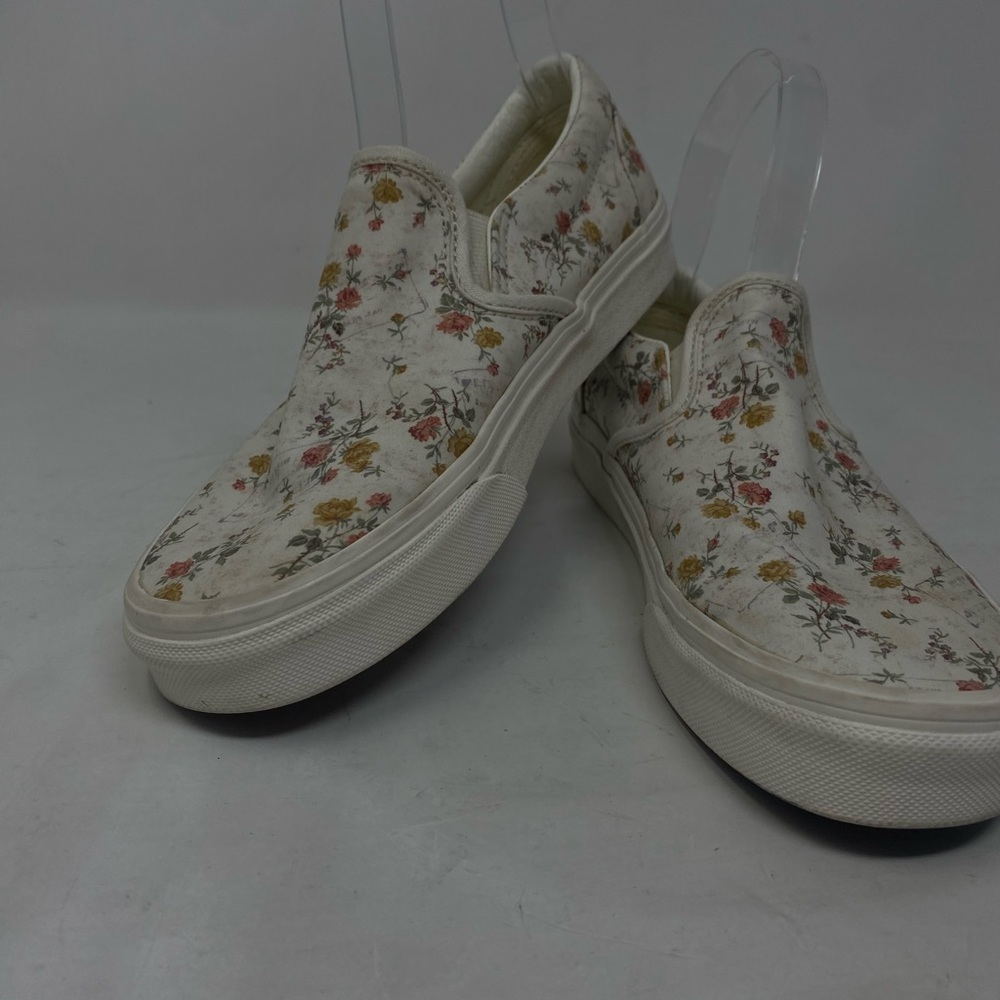 Vans Classic Slip on vintage floral marshmallow women’s - Picture 6 of 14
